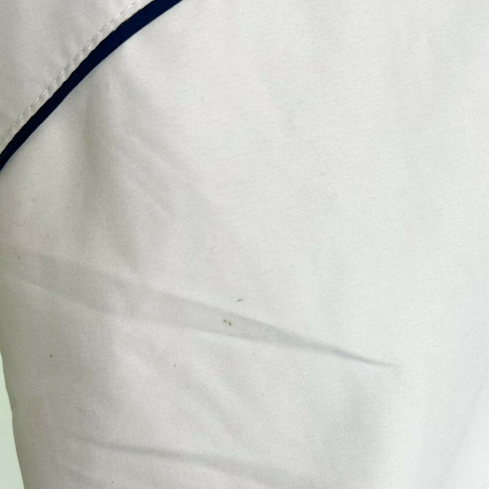 Nike Golf Womens Long Sleeves Full Zip Mock Neck Windbreaker Jacket Size S Cream - Picture 10 of 12